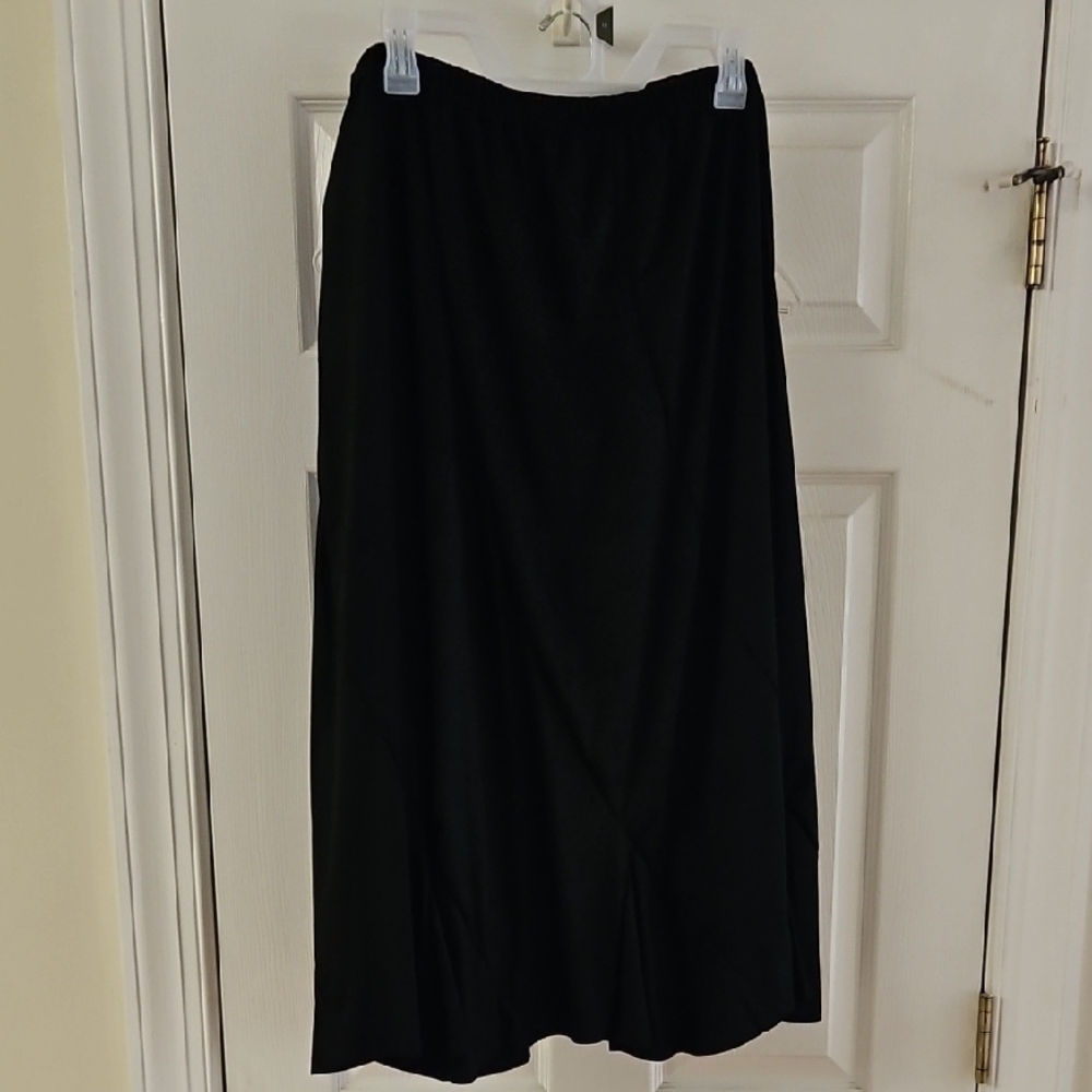 Super Soft Lined Elegant Black Women's Skirt